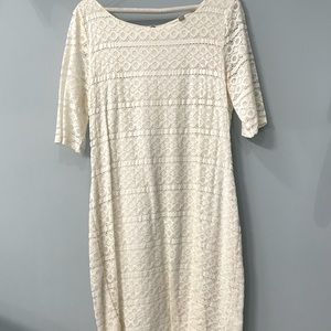 Banana Republic Lace Dress Size 10